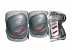 Комплект защиты для роликовых коньков Tempish Cool Max, silver/red