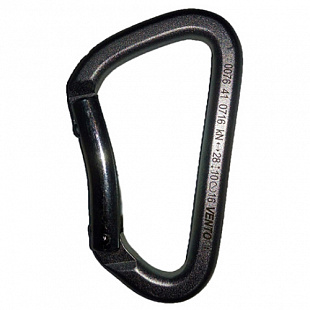 Карабин Vento Скалолазный Стальной с прямой защелкой