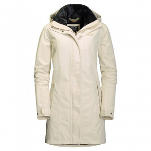 Пальто женское Jack Wolfskin Madison Avenue Coat grey