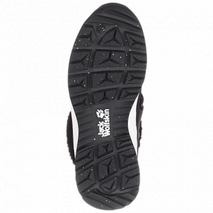 Ботинки детские Jack Wolfskin Polar Wolf Texapore Mid Vc K black / white