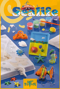 Набор для творчества Totum Самоделка из гипса Морская Жизнь 020115