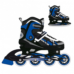 Раздвижные роликовые коньки Alpha Caprice Moving Blue