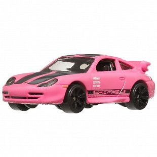 Машинка Hot Wheels Neon Speeders Porsche 911 GT3 Cup 1/8 (HLH72 HRW75)
