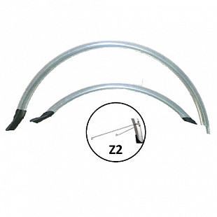 Крылья Vinca HN 12-2 (26") silver