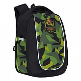 Рюкзак школьный GRIZZLY RAf-193-8 /1 black/light blue