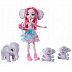 Игровой набор Enchantimals Эсмеральда Элефант и её друзья слоники (GTM30)