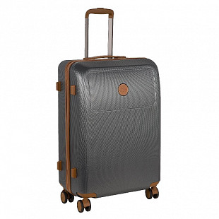 Чемодан малый Polar 20" 2-ой Р1282 dark grey