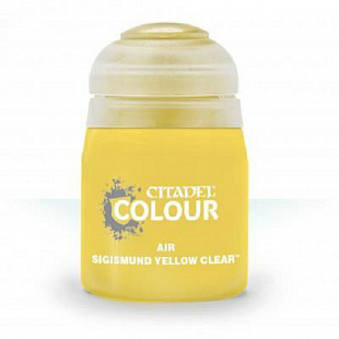 Краска для миниатюр Games Workshop Warhammer AIR: Sigismund Yellow Clear 24ML 28-62