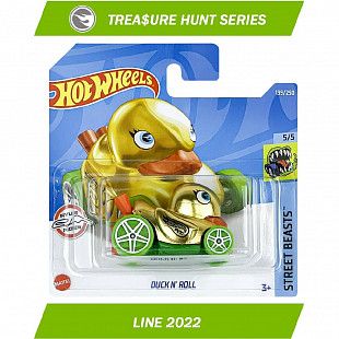 Машинка Hot Wheels Базовой коллекции Duck N' Roll 139/250 (5785 HCY06) mainline 2022
