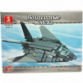 Конструктор Sluban M38-B0108 Бомбардировщик F-117