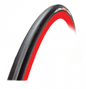 Велопокрышка TUFO S33 PRO (28"x21) black/red (велооднотрубка)