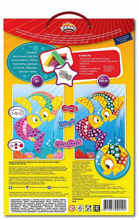 Набор для детского творчества Dalis Мозаика из пластилина Рыбки MC-309