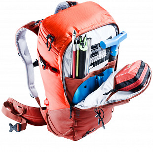 Рюкзак Deuter Freerider Pro 32+ SL 3303421-2803 moss/citrus (2020-21)