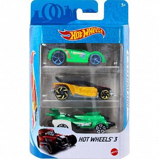 Набор машинок Hot Wheels 3 шт. (K5904 №150)