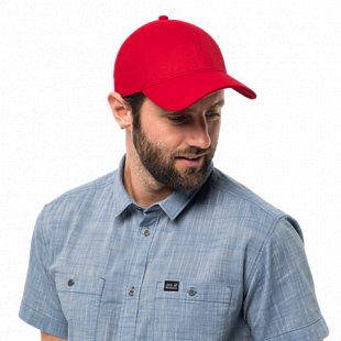 Кепка женская Jack Wolfskin Seamless Active Cap ruby red