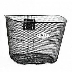 Велокорзина передняя Vinca 310x230x230 мм P 02 black