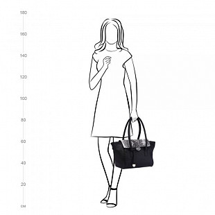 Женская сумка Pola 4322 dark grey