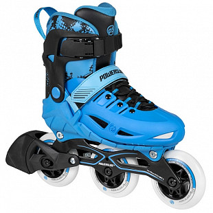 Роликовые коньки раздвижные Powerslide Phuzion Universe 940612 blue