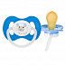 Пустышка Canpol babies Bunny&Company Латексная Круглая 6-18 мес. (23/278_blu) blue