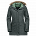 Куртка женская Jack Wolfskin Coastal Range Parka greenish grey
