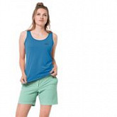 Майка женская Jack Wolfskin Crosstrail Top Women brilliant blue