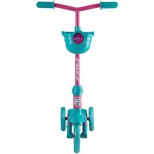 Самокат городской с корзинкой Foxx Baby Purple 100-120мм 115BABY.PN8