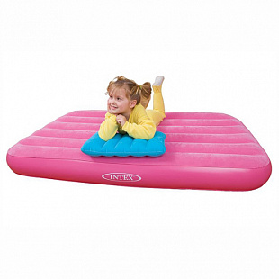 Надувной детский матрас Intex Cozy Kidz Airbeds 66801NP pink