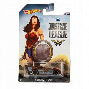 Машинка Hot Wheels Justice League Wonder Woman 3/7 (DWD02 DWD05)