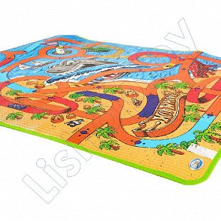 Игровой коврик Hot Wheels с моющейся поверхностью 120x90 см (42021)