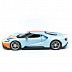 Машинка Maisto 1:18 2017 Ford GT (31384) blue/orange