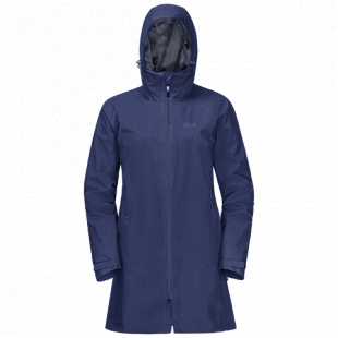 Пальто женское Jack Wolfskin Jwp Coat W lapiz blue