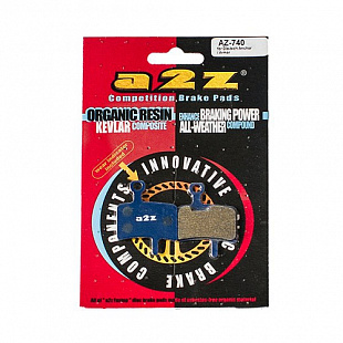 Тормозные колодки A2Z Dia-Tech Anchor/ Armor, синий, AZ-740