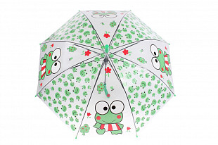 Зонт прозрачный Bradex Лягушка DE 0502 green