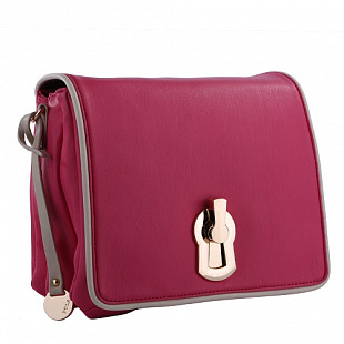 Женская сумка Pola 7141 dark pink