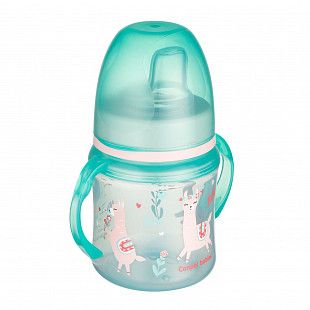 Поильник Canpol babies Easy Start EXOTIC ANIMALS с силиконовым носиком 6м+  120 мл (35/207) green