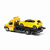 Масштабная модель автомобиля Bburago Street Fire Эвакуатор и Alfa Romeo MiTo 1:43 (18-31400) Black/Yellow