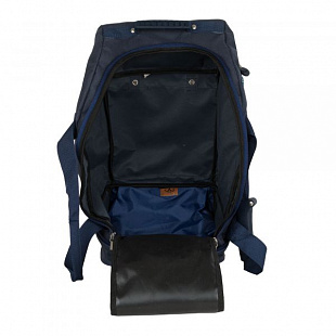 Дорожная сумка на колесах ЦВВ 542 blue