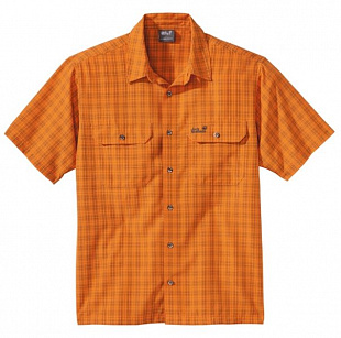 Рубашка мужская Jack Wolfskin Tumbleweed orange