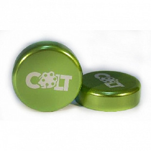 Заглушки руля Colt Bikes Lock Пара HY-ALC-105-11 Green