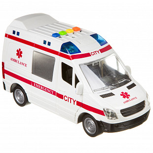 Инерционный машина Bondibon скорая «ПАРК ТЕХНИКИ» ВВ4068