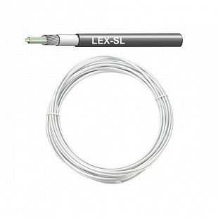 Рубашка троса Jagwire 4мм LEX со смазкой 1 м с заглушками silver ZJG50288-W