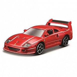Коллекционная машина Bburago 1:64 Ferrari F40 Competizione (18-56100) red