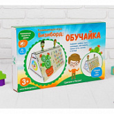 Развивающая игрушка 1Toy Бизиборд: Обучайка IG0253 