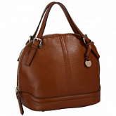 Женская сумка из кожи Pola 9018 brown