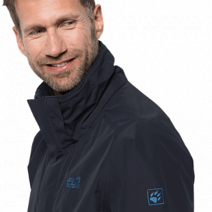 Куртка мужская Jack Wolfskin Seven Peaks Jacket Men night blue