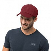 Бейсболка Jack Wolfskin Baseball Cap red maroon 1900671-2049561