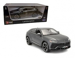 Коллекционная машина Bburago 1:18 Lamborghini Urus SUV (18-11042) Grey