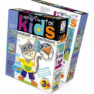 Творческий набор Fantazer 67763 Аппликация для малышей «Удачная рыбалка» (кот) 257056