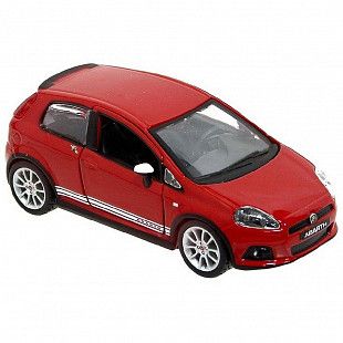 Коллекционная машина Bburago 1:32 Grande Punto Abarth (18-43018) red