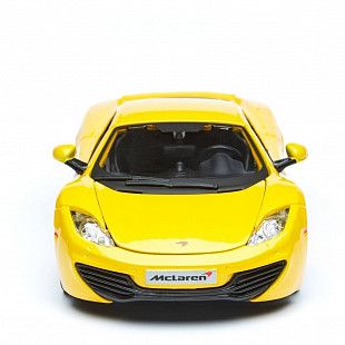 Машинка Bburago 1:24 McLaren MP4-12C (18-21074) yellow